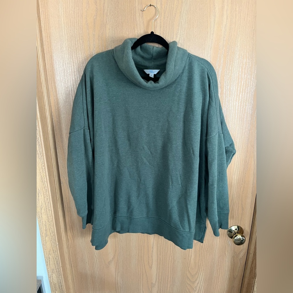 Cowl Neck Sweatshirt
